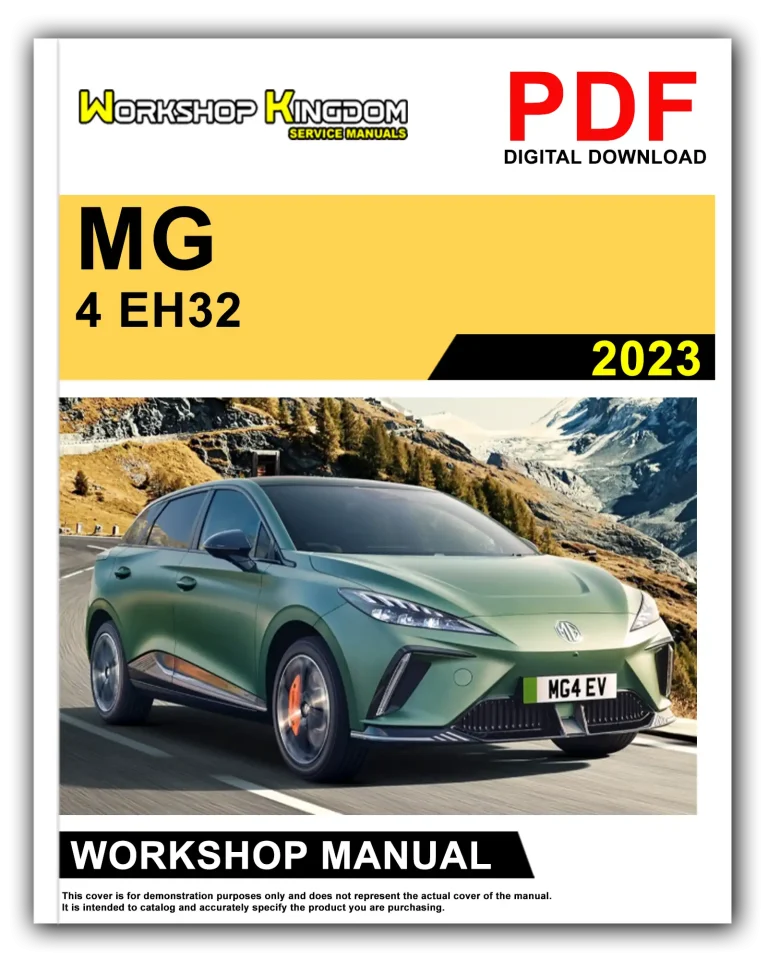 MG4 (EH32) (2023) Workshop Repair Service Manual – English – PDF Download
