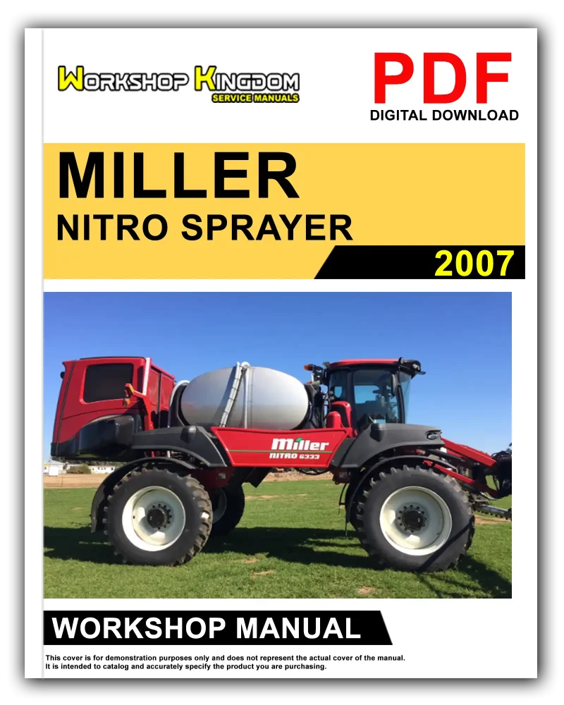 MILLER NITRO SPRAYER 4000 Workshop Manual