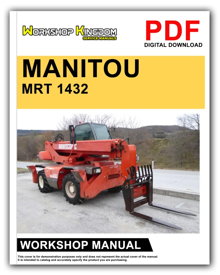 MANITOU MRT 1432 1542 1635 1742 1850 2150 2540 Workshop Repair Service Manual – English – PDF Download