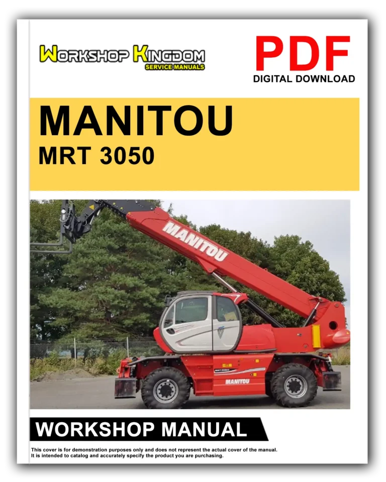MANITOU MRT 3050 Privilege ST3A MRT-X 3050 Privilege ST3A Workshop Repair Service Manual – English – PDF Download