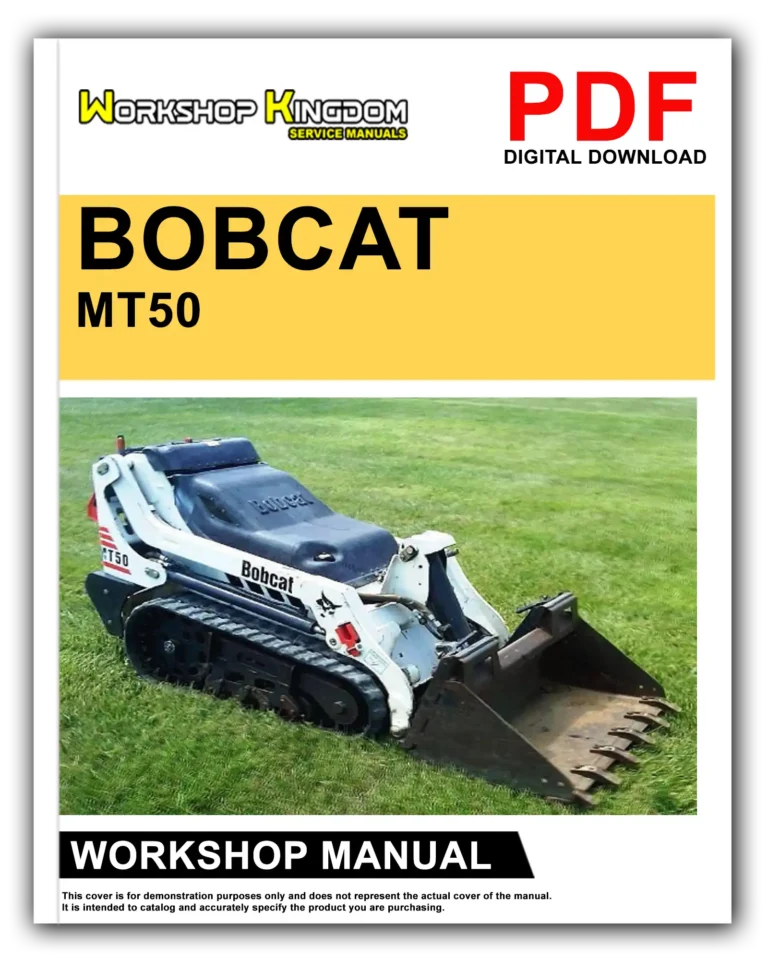BOBCAT MT50 Workshop Repair Service Manual – English – PDF Download