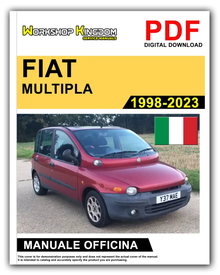 FIAT MULTIPLA (1998-2003) Manuale Di Officina e Riparazione – Italiano – PDF Download