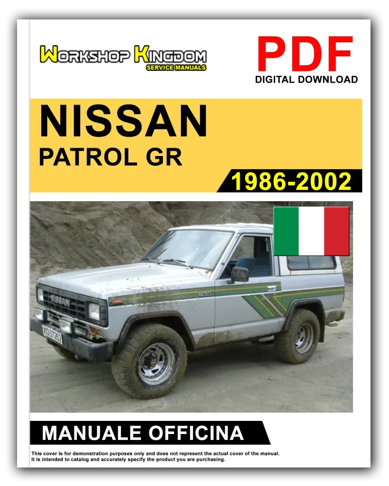 NISSAN PATROL GR Manuale Officina