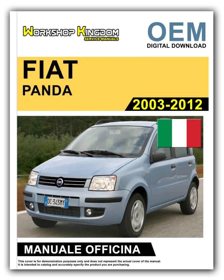 FIAT PANDA (2003-2012) Manuale Di Officina e Riparazione – Italiano – OEM Download