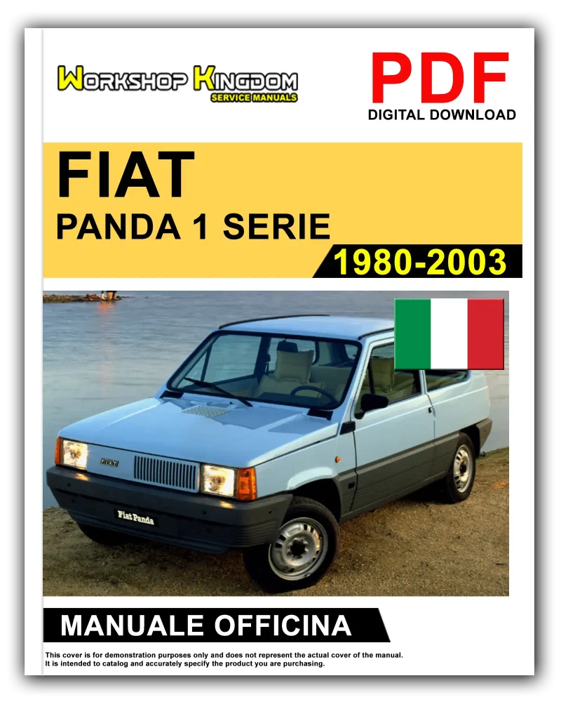 FIAT PANDA 1 SERIE Manuale Officina