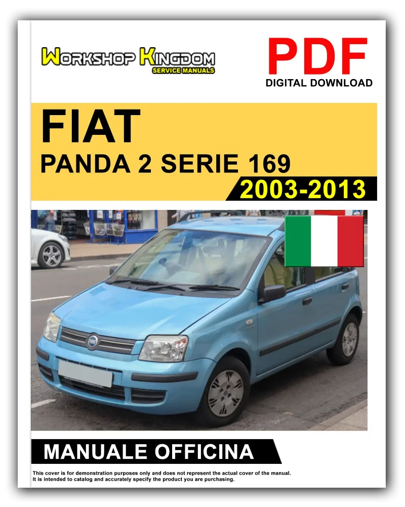 FIAT PANDA 2 SERIE Manuale Officina