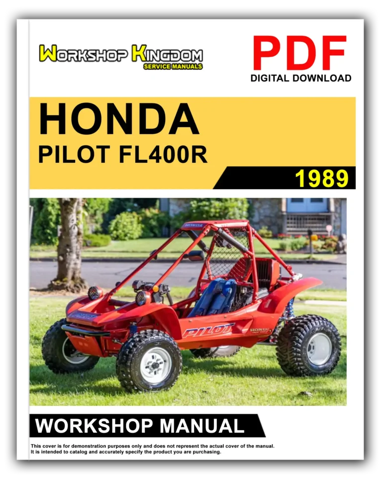 HONDA PILOT FL400R (1989) Workshop Repair Service Manual – English – PDF Download