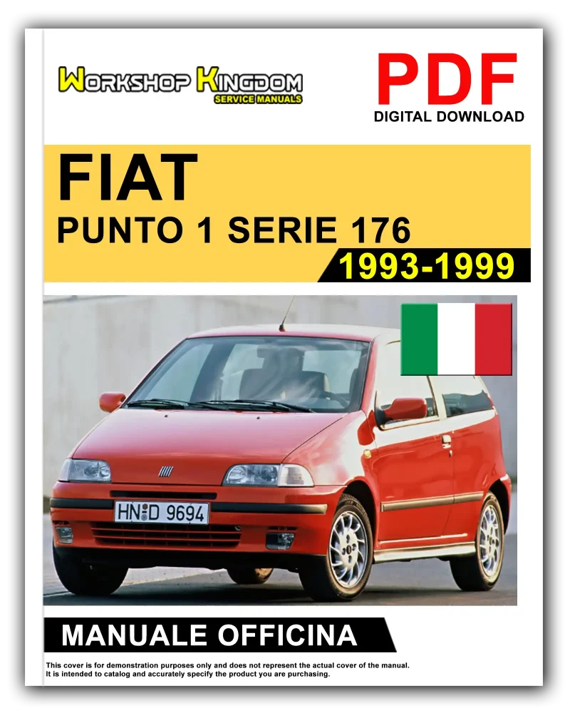 FIAT PUNTO 1 SERIE Manuale Officina