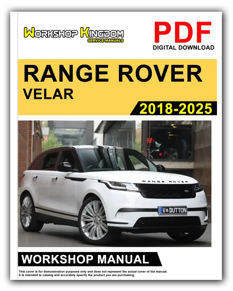 RANGE ROVER VELAR Workshop Manual