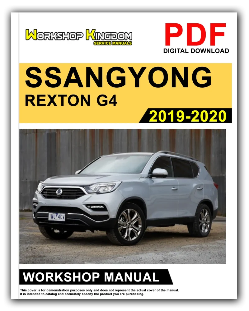 SSANGYONG REXTON Workshop Manual