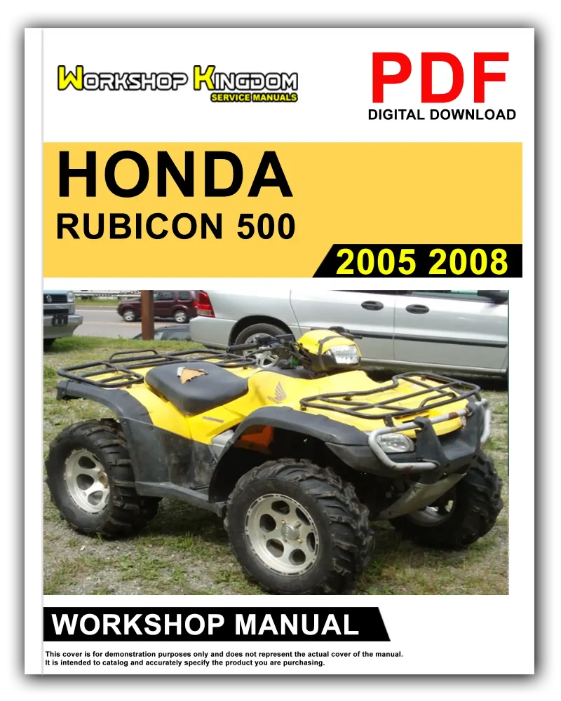 HONDA RUBICON 500 Workshop Manual