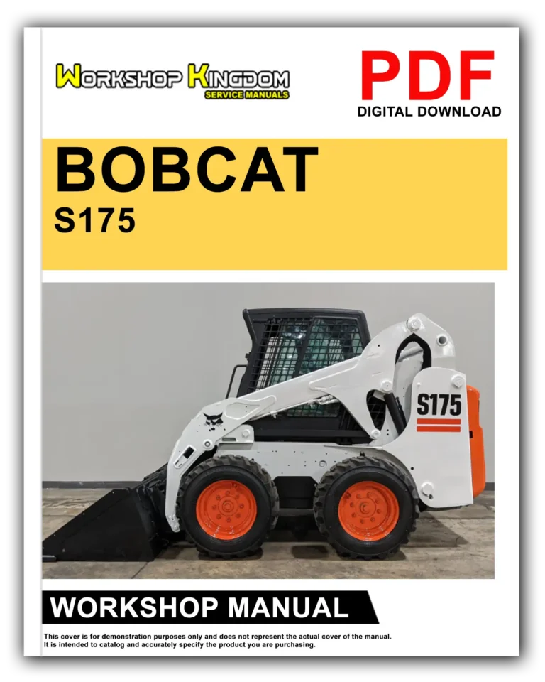 BOBCAT S175 S185 Workshop Repair Service Manual – English – PDF Download