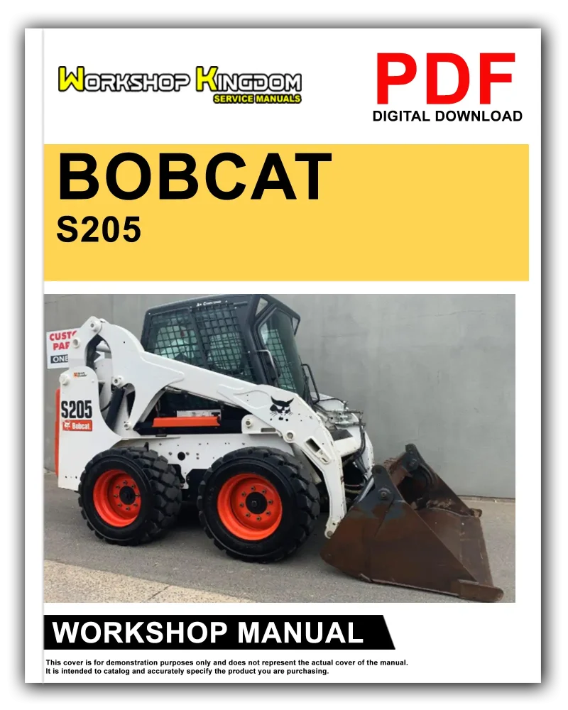 BOBCAT S205 S205 TURBO Workshop Manual