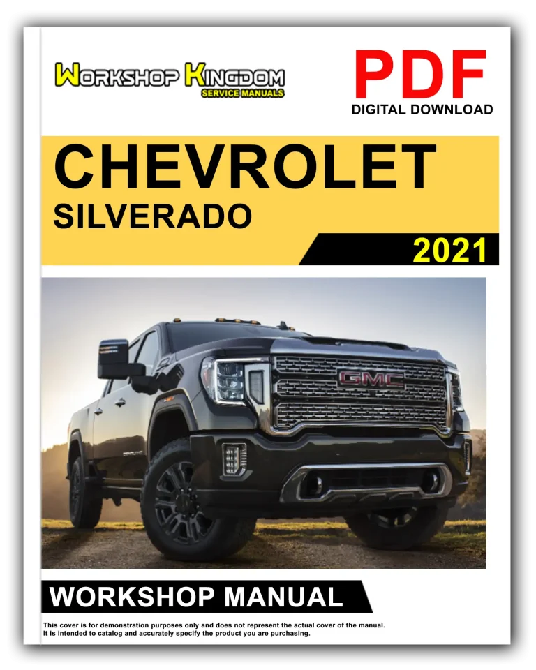 CHEVROLET SILVERADO GMC SIERRA (2021) Workshop Repair Service Manual – English – PDF Download