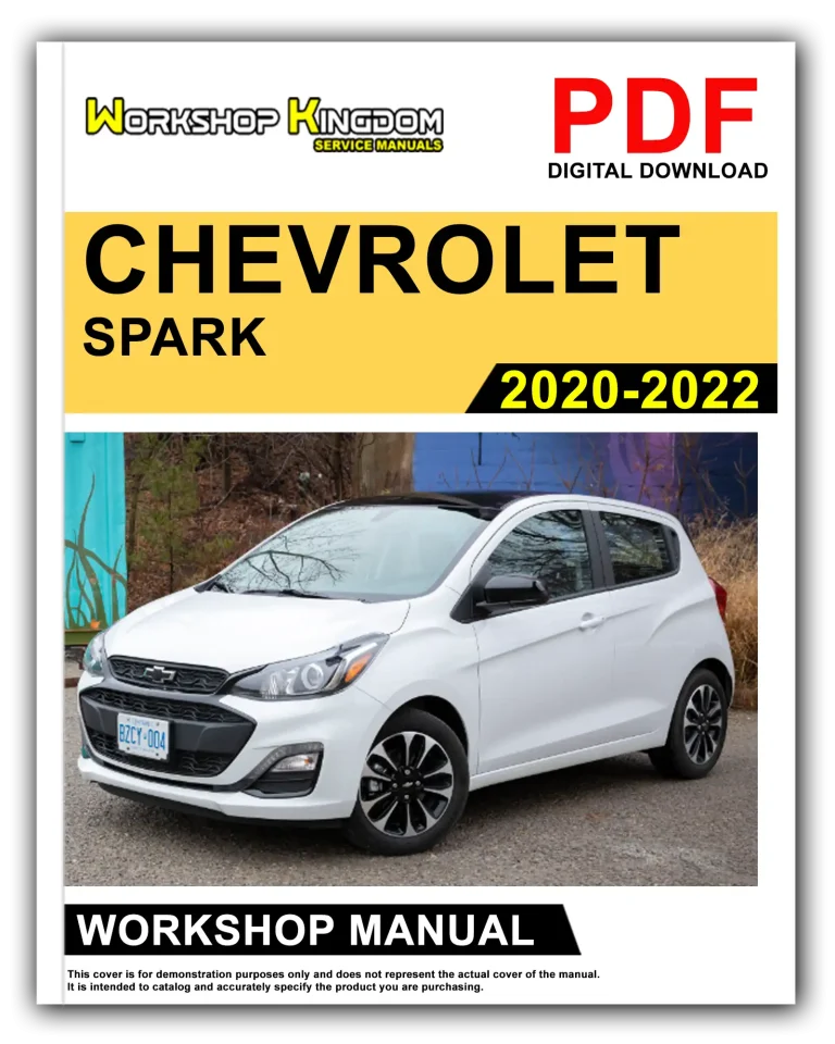 CHEVROLET SPARK (2020-2022) Workshop Repair Service Manual – English – PDF Download