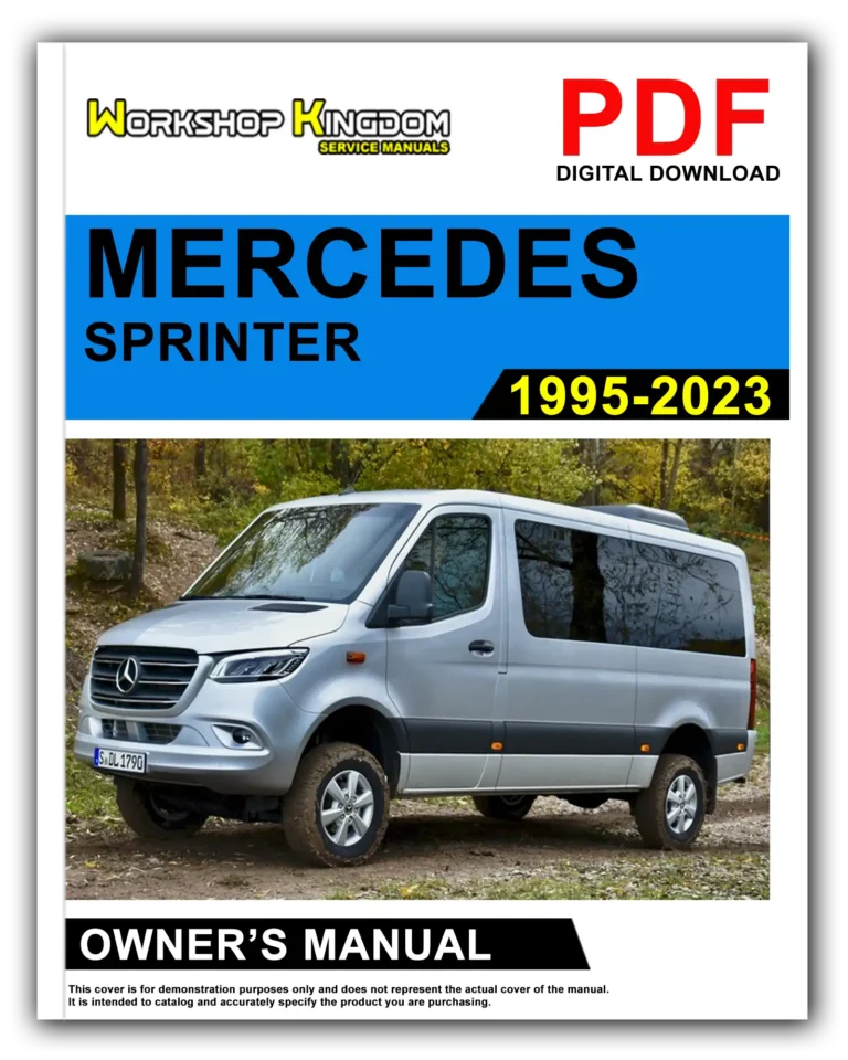 MERCEDES SPRINTER (1995-2023) Owner’s Manual – English – PDF Download
