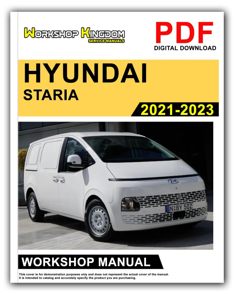 HYUNDAI STARIA (2021-2023) Workshop Repair Service Manual – English – PDF Download