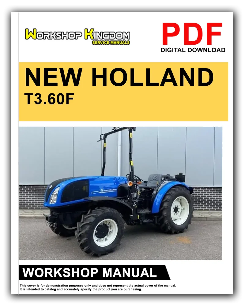 NEW HOLLAND T3.60F T3.70F T3.80F Workshop Manual