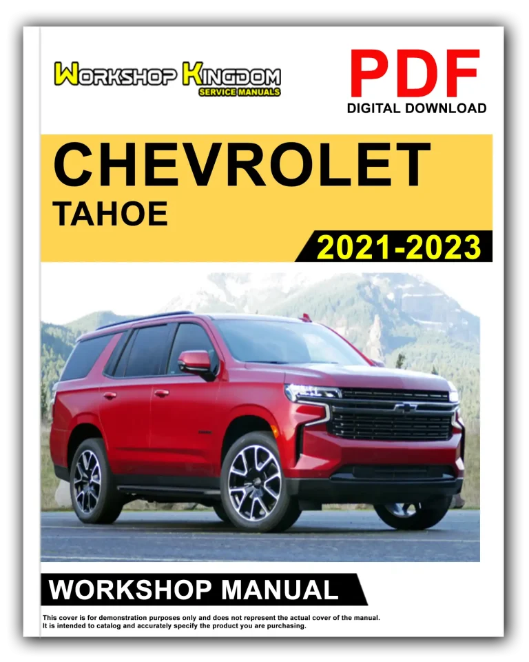 CHEVROLET TAHOE (2021-2023) Workshop Repair Service Manual – English – PDF Download