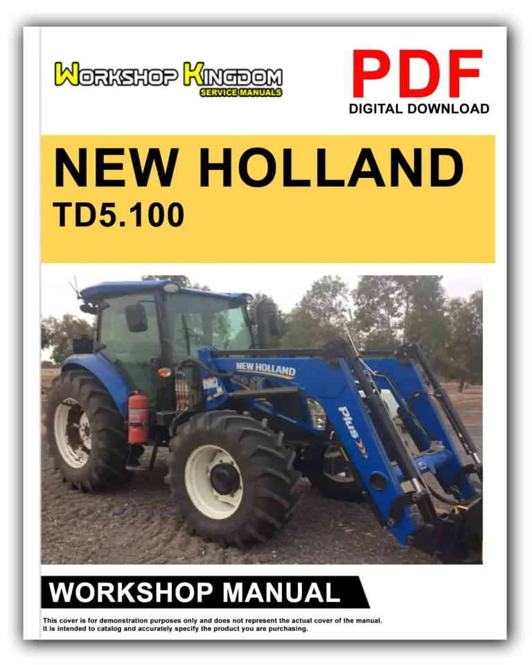 NEW HOLLAND TD5.100 TD5.110 TD5.65 TD5.75 TD5.80 TD5.90 Workshop Repair Service Manual – English – PDF Download