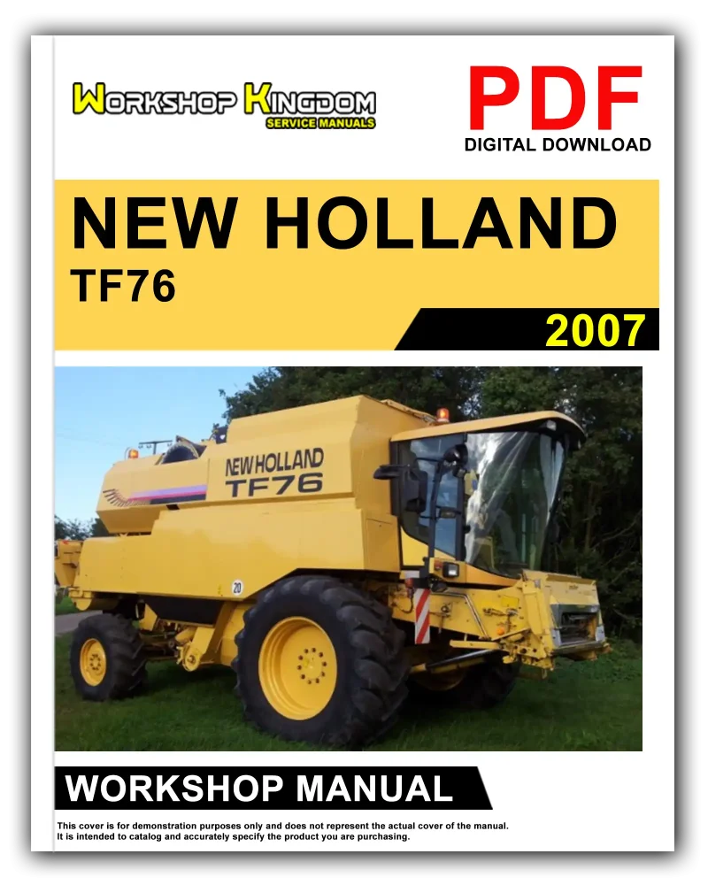 NEW HOLLAND TF76 TF78 Workshop Manual