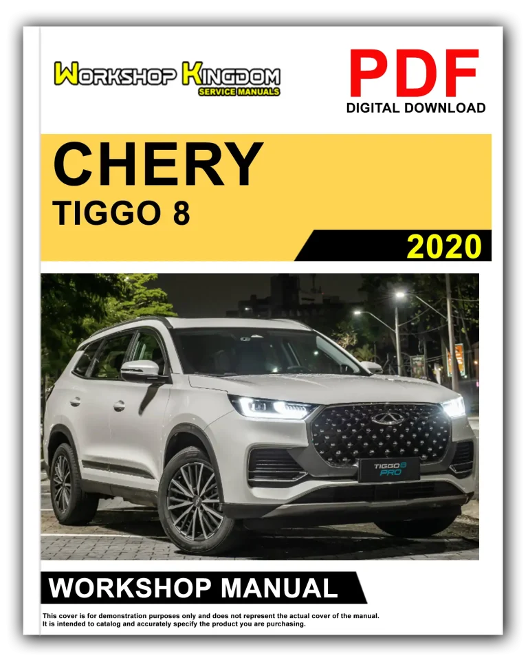 CHERY TIGGO 8 (T1D) (2020) Workshop Repair Service Manual – English – PDF Download