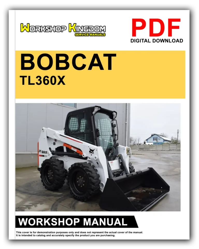 BOBCAT TL360X Workshop Repair Service Manual – English – PDF Download