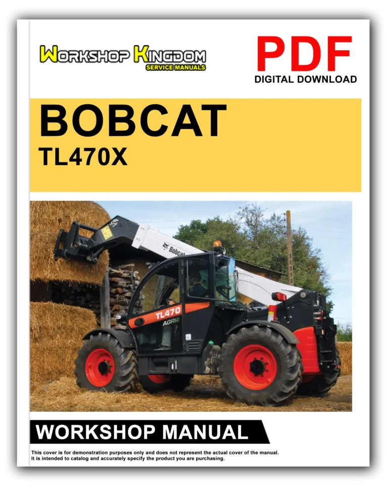 BOBCAT TL470X Workshop Repair Service Manual – English – PDF Download