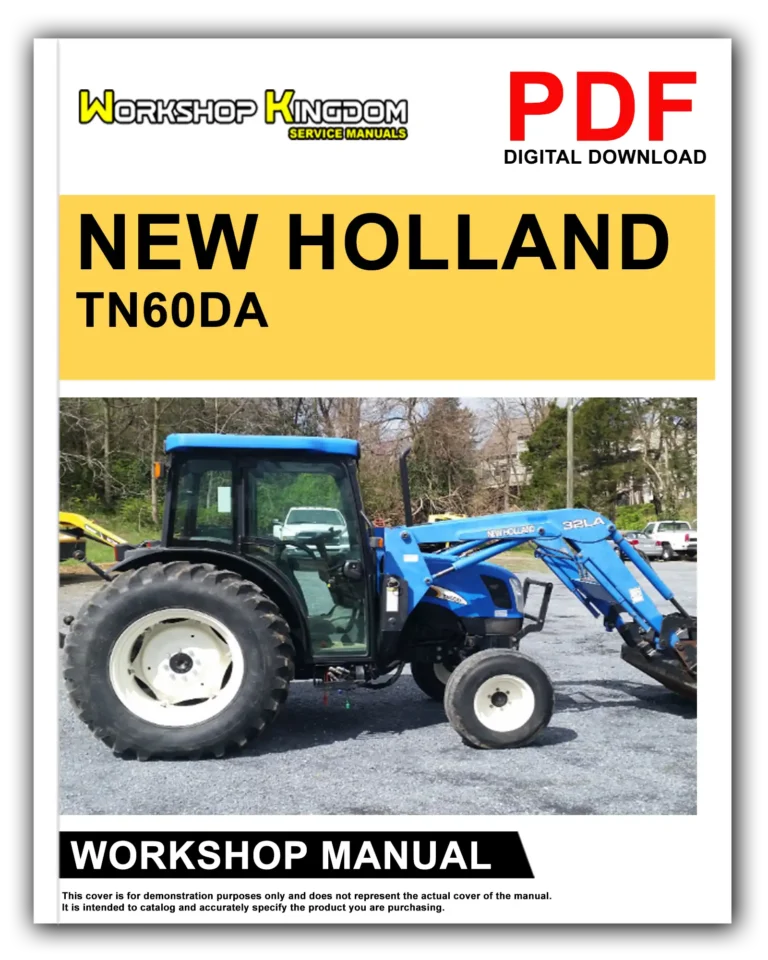 NEW HOLLAND TN60DA TN60SA TN70DA TN70SA TN75DA TN75SA Workshop Repair Service Manual – English – PDF Download