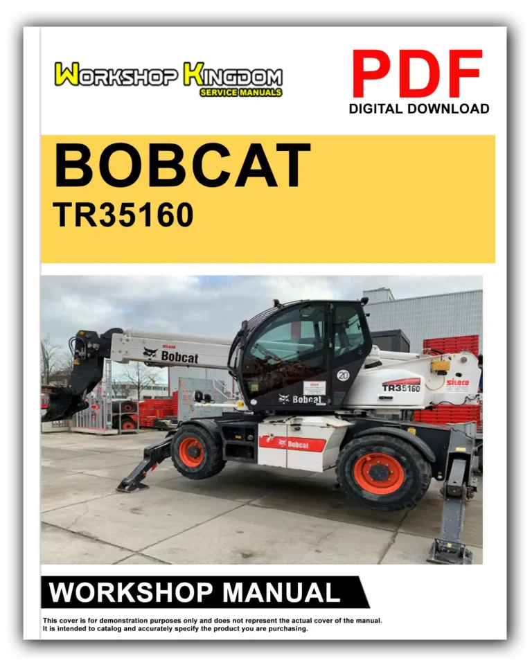 BOBCAT TR35160 TR45190 TR50210 TR40250 Workshop Repair Service Manual – English – PDF Download