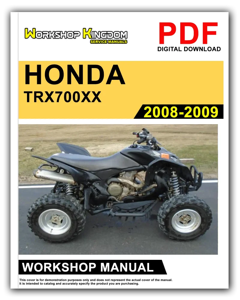 HONDA TRX700XX Workshop Manual
