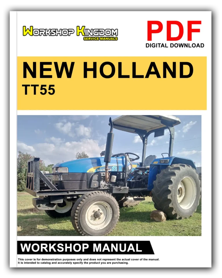 NEW HOLLAND TT55 TT65 TT75 Workshop Repair Service Manual – English – PDF Download