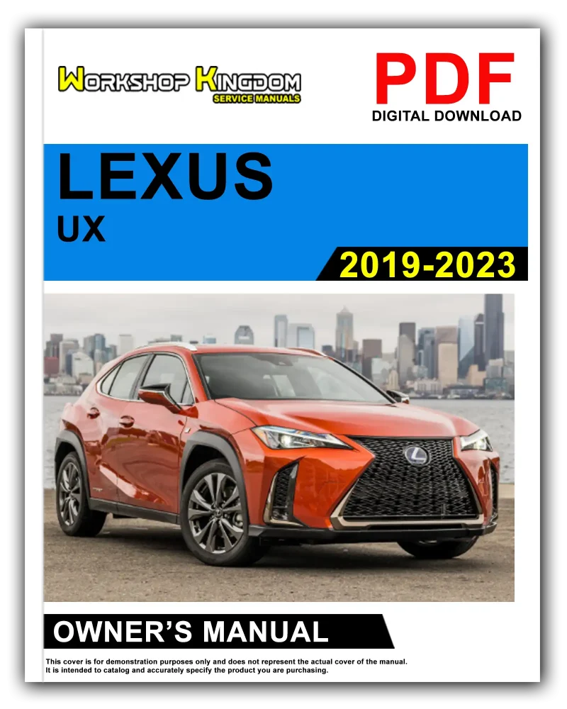LEXUS UX (2019-2023) Owner's Manual