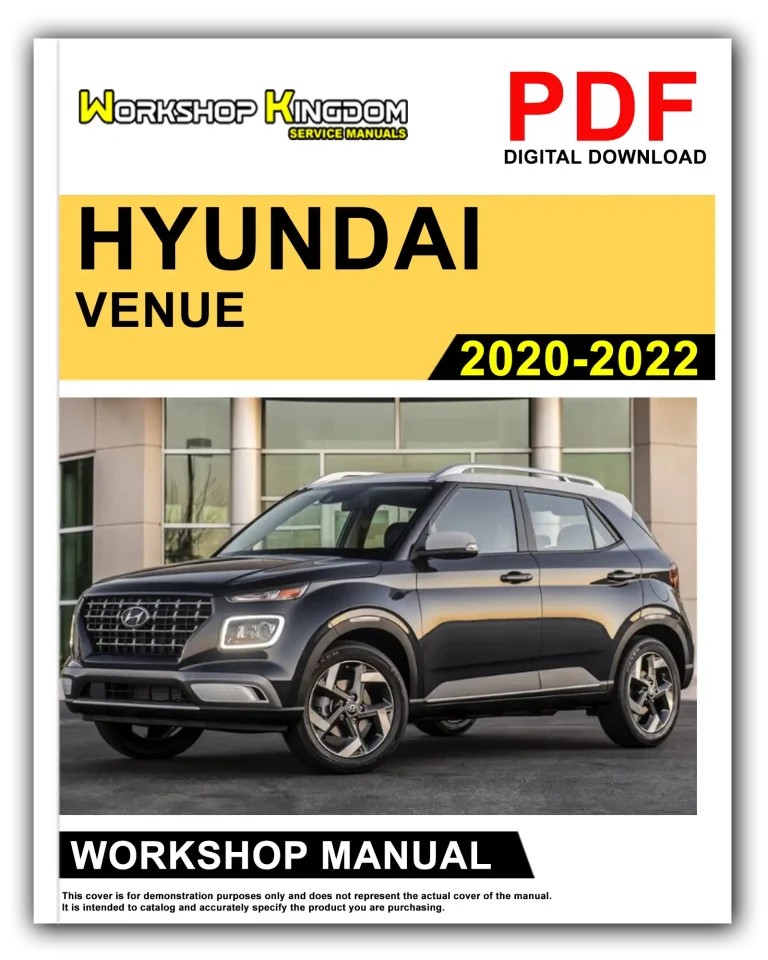 HYUNDAI VENUE (2020-2022) Workshop Repair Service Manual – English – PDF Download