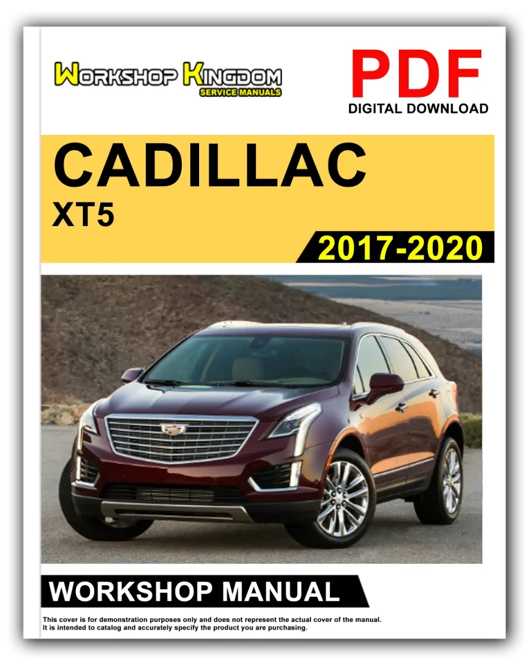 CADILLAC XT5 (2017-2020) Workshop Repair Service Manual – English – PDF Download