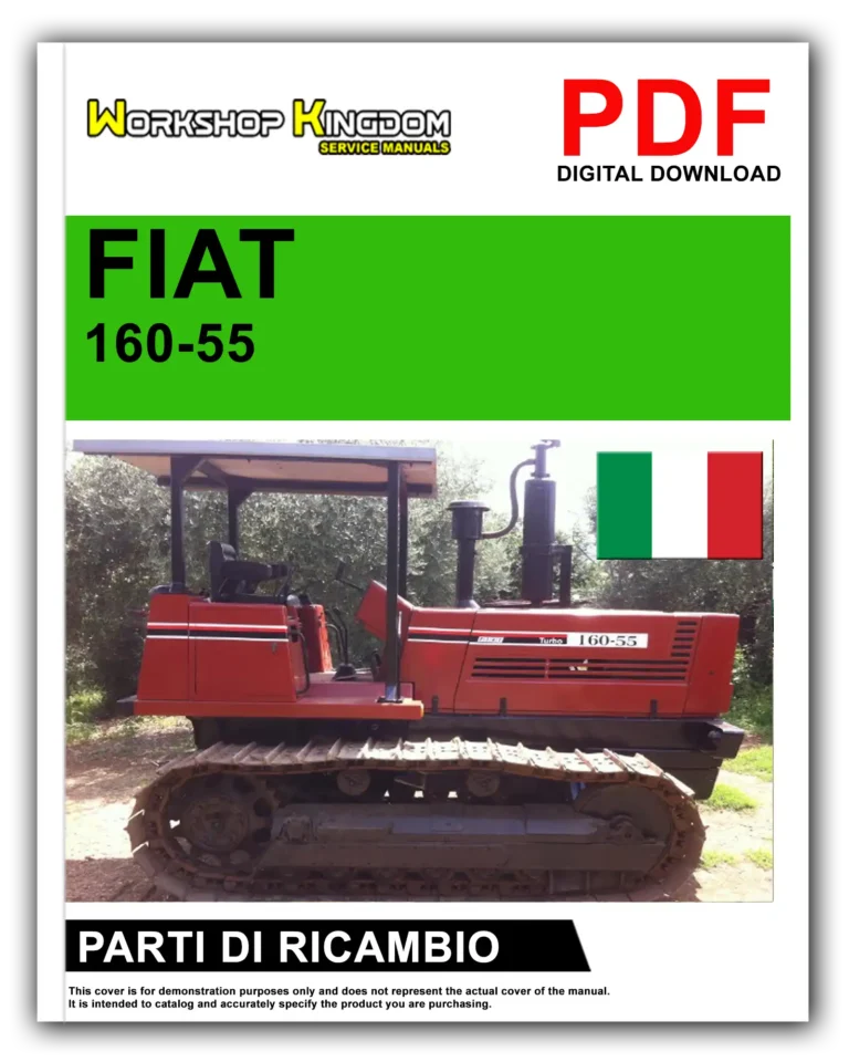 FIAT TRATTORI 160-55 Manuale Parti Di Ricambio – Italiano – PDF Download