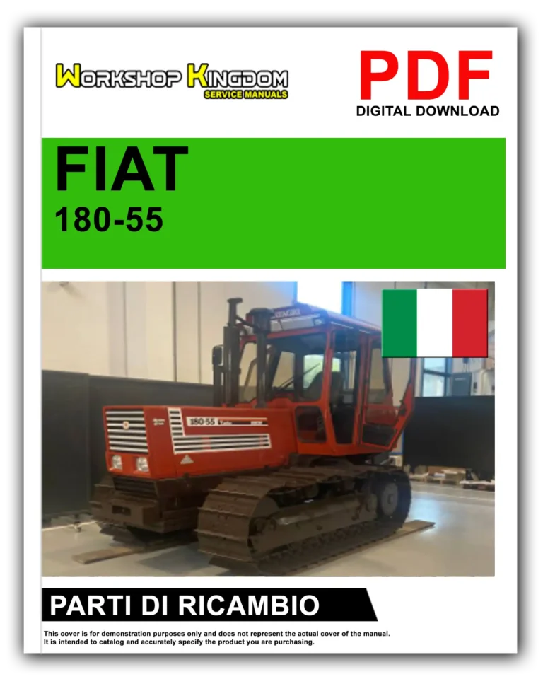 FIAT TRATTORI 180-55 Manuale Parti Di Ricambio – Italiano – PDF Download