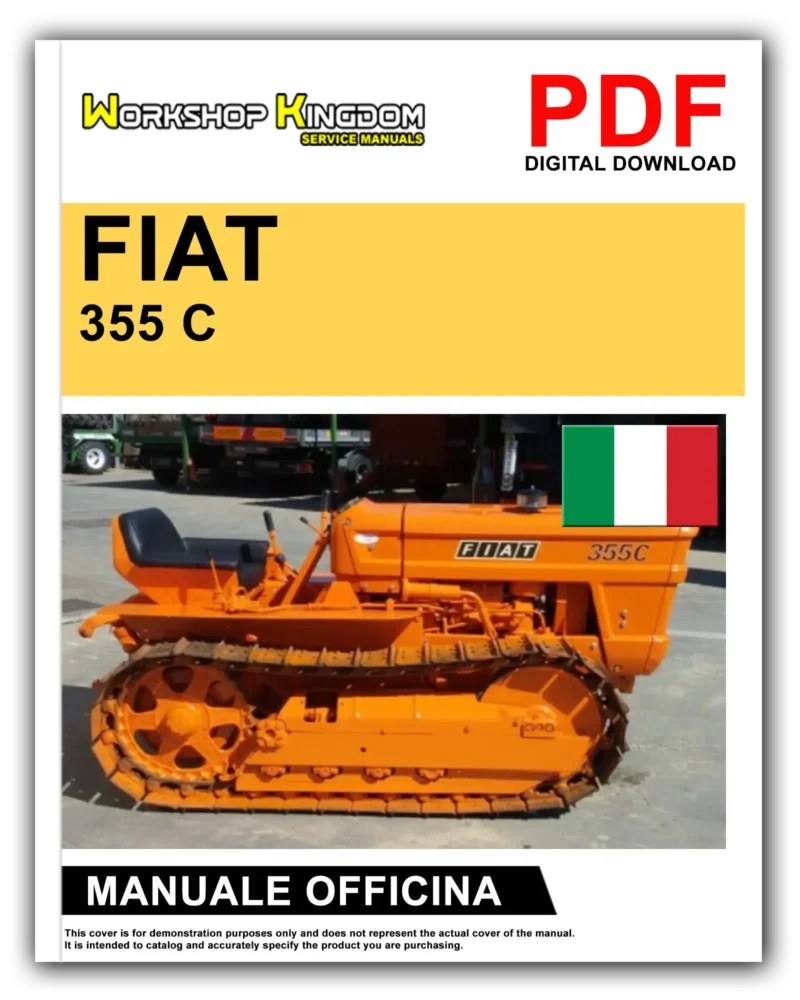 FIAT 355C 455C 505C 605C Manuale Officina