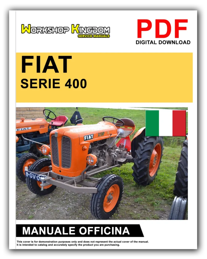 FIAT 411R 411T 421R 411C 451C Manuale Officina