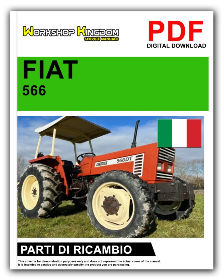 FIAT TRATTORI 566 566 DT Manuale Parti Di Ricambio – Italiano – PDF Download