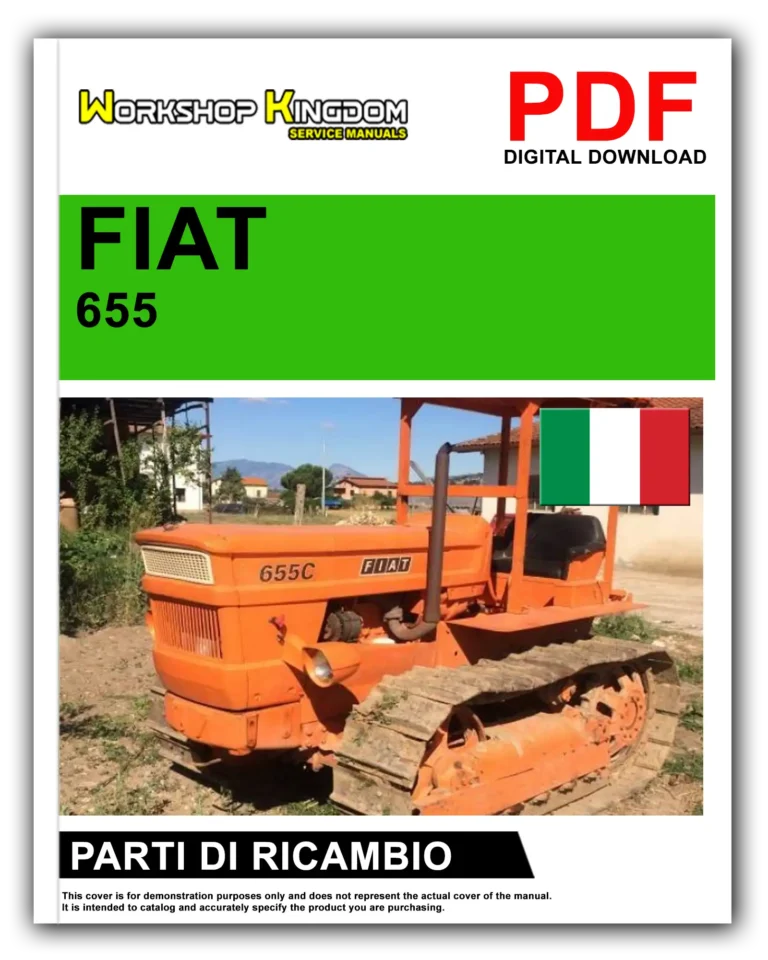 FIAT TRATTORI SERIE 655 Manuale Parti Di Ricambio – Italiano – PDF Download