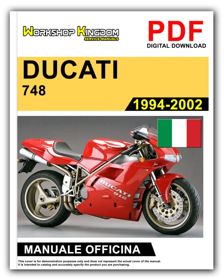 DUCATI 748 916 (1994-2002) Manuale Di Officina e Riparazione – Italiano – PDF Download