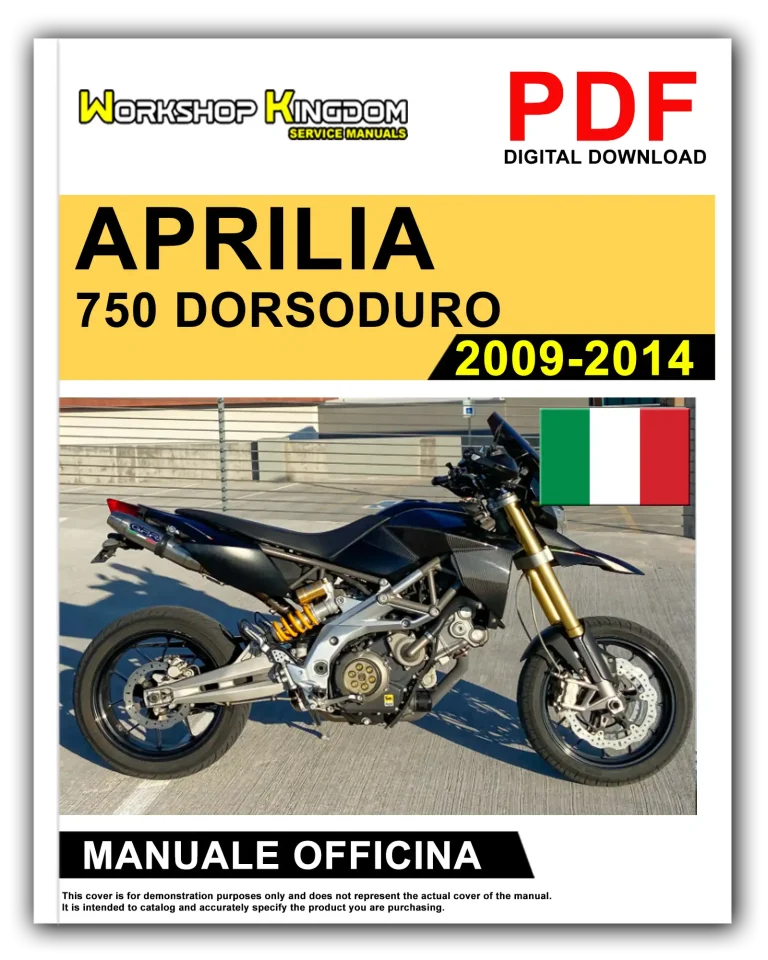 APRILIA 750 DORSODURO (2009-2014) Manuale Di Officina e Riparazione – Italiano – PDF Download