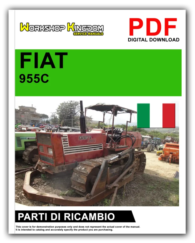 FIAT TRATTORI 955C Manuale Parti Di Ricambio