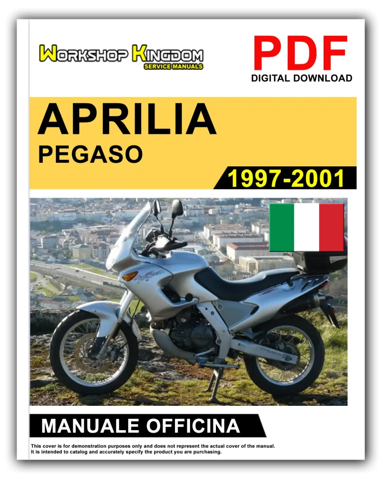 APRILIA PEGASO (1997-2001) Manuale Di Officina e Riparazione – Italiano – PDF Download