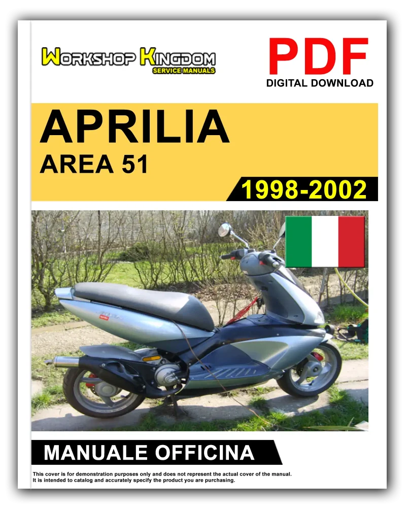 APRILIA AREA 51 Manuale Officina