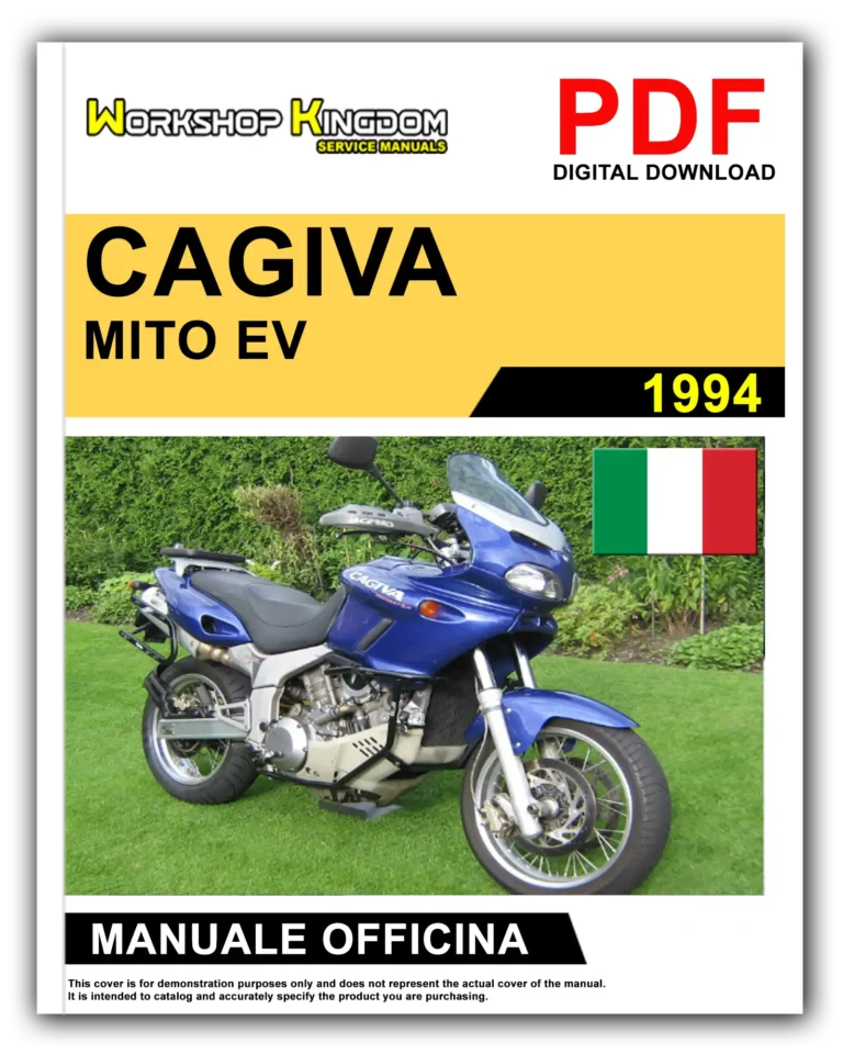 CAGIVA MITO EV (1994) Manuale Di Officina e Riparazione – Italiano – PDF Download