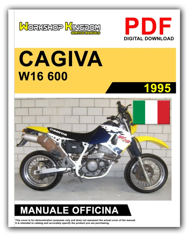 CAGIVA W16 600 Manuale Officina