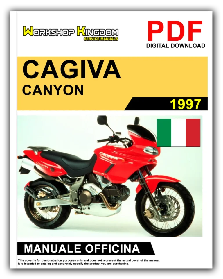 CAGIVA CANYON (1997) Manuale Di Officina e Riparazione – Italiano – PDF Download