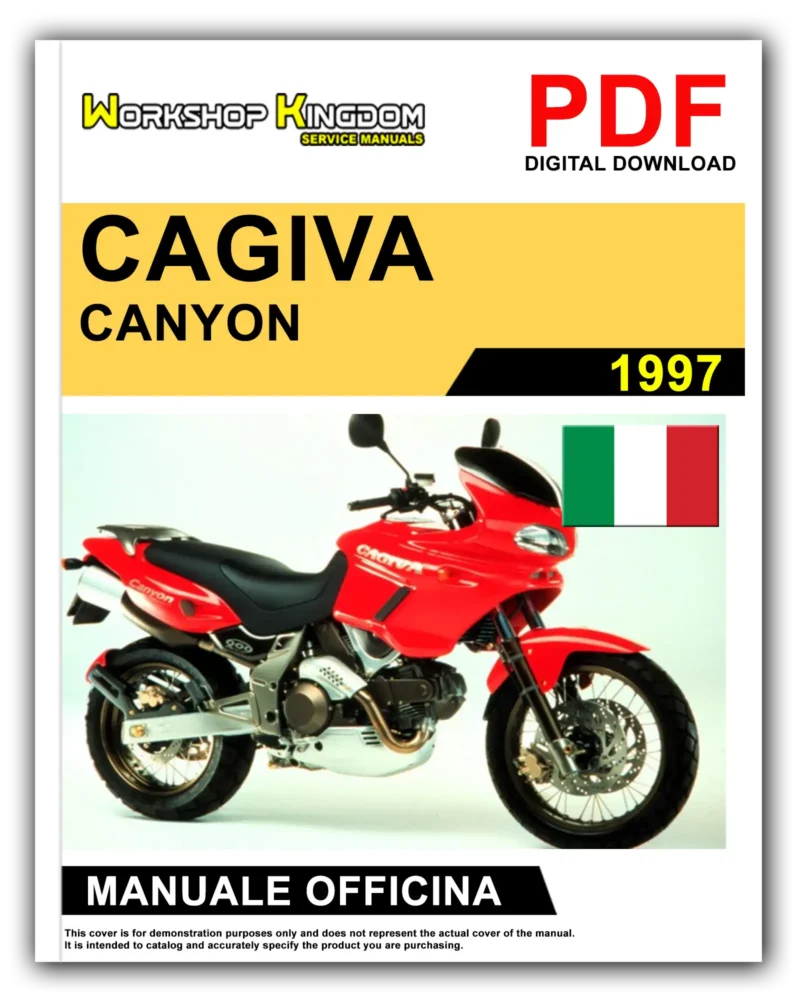 CAGIVA CANYON Manuale Officina